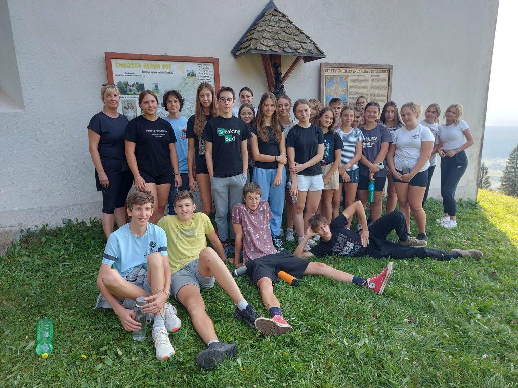 Spoznavni tabor za dijake 1. letnika - kmetija Lešnik na Koroškem